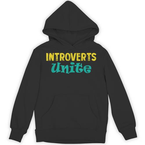 Introverts Unite I Introvert Unisex Hoodie - Raresse