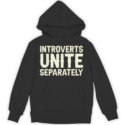 Introverts Unite Separately I Introvert Unisex Hoodie - Raresse