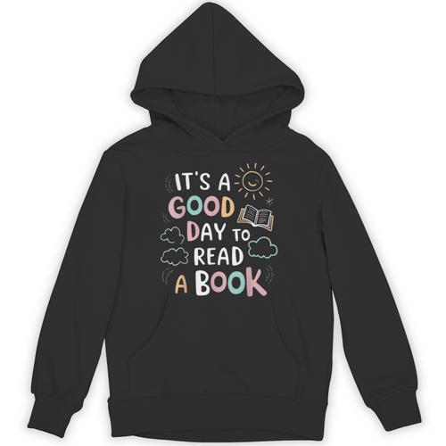 It's A Good Day To Read a Book Elementary Teacher Graphic Unisex Hoodie - Bookorys