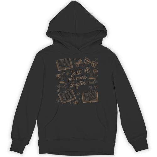 Just One More Chapter Book Lover Reading Men Women Matching Unisex Hoodie - Bookorys