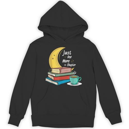 Just One More Chapter Love Book Reading Unisex Hoodie - Bookorys DE
