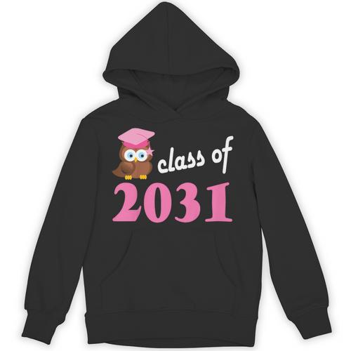 Kids Class Of 2031 Back To School Graduation T-Shirt Unisex Hoodie - Best Gift Smart