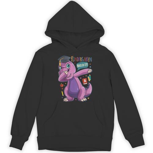 Kids Dabbing T Rex Graduation Kindergarten Class Of 2019 Unisex Hoodie - Best Gift Smart