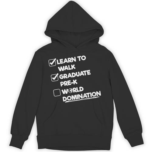 Kids Pre-K Graduation Idea For Boys & Girls Unisex Hoodie - Best Gift Smart