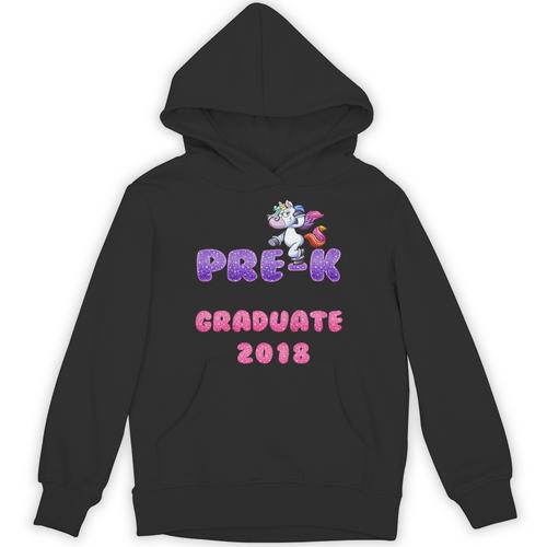 Kids Kids Pre-K PreSchool Unicorn Graduation T Shirt Unisex Hoodie - Best Gift Smart