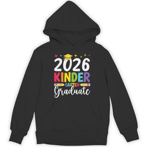 Kindergarten Graduate 2026 Preschool Graduation Kid Boy Girl Unisex Hoodie - Best Gift Smart