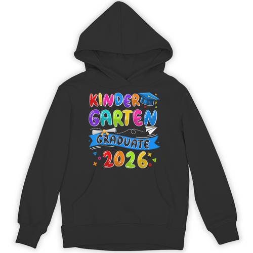 Kindergarten Graduate Kindergarten Class Of 2026 Graduation Unisex Hoodie - Best Gift Smart