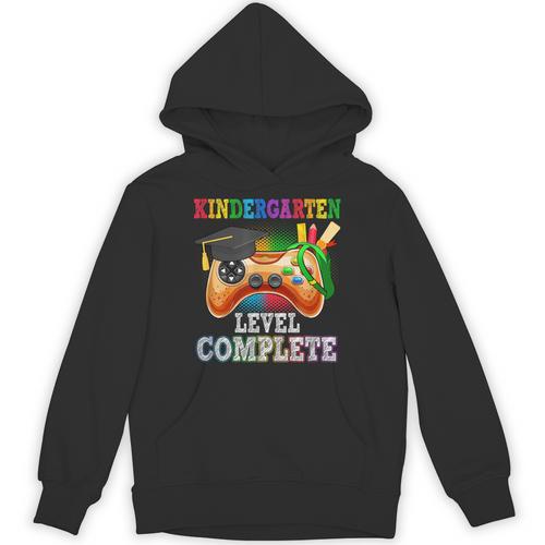 Kindergarten Level Complete Last Day Of School Graduation Unisex Hoodie - Best Gift Smart