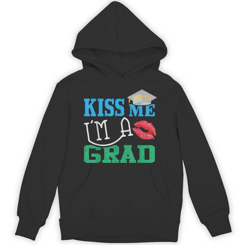 Kiss Me I'm A Grad 2018 Senior Graduation Unisex Hoodie - Best Gift Smart