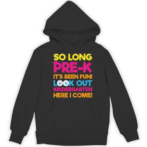 Last Day Pre-K Kindergarten Here I Come Graduation T-Shirt Unisex Hoodie - Best Gift Smart