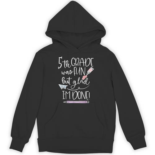 Last Day Of School 5th Grade 2018 Graduation Shirt Tee Unisex Hoodie - Best Gift Smart