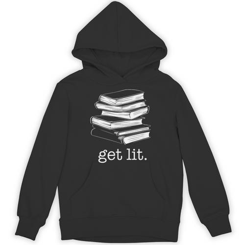 Let's Get Lit Books Unisex Hoodie - Bookorys DE