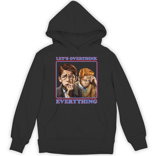Let's Overthink Everything Shirt Antisocial Introvert Unisex Hoodie - Raresse