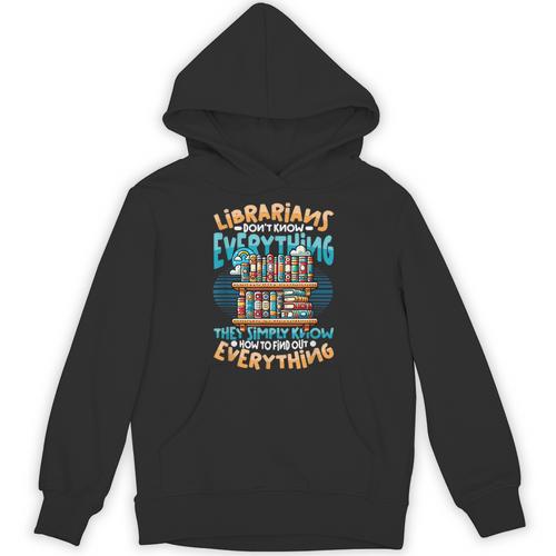 Librarian Book Lover Library Librarian Unisex Hoodie - Bookorys AU