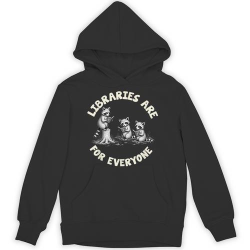 Libraries Are For Everyone Read Banned Book Librarian Reader Unisex Hoodie - Bookorys