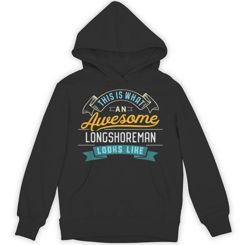 Longshoreman Shirt Awesome Job Occupation Graduation Unisex Hoodie - Best Gift Smart