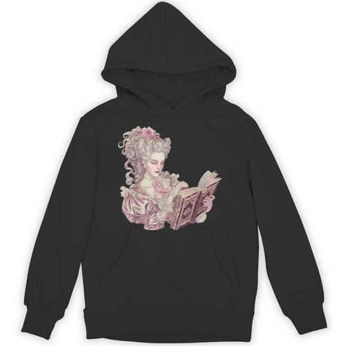 Marie Antoinette Reading A Book Unisex Hoodie - Bookorys DE