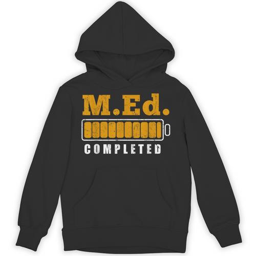 Master Graduation Completed Master Of Education Teacher Men Women Unisex Hoodie - Best Gift Smart