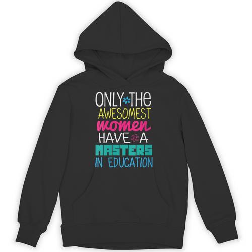 Masters In Education Degree Graduation Women MeD Unisex Hoodie - Best Gift Smart