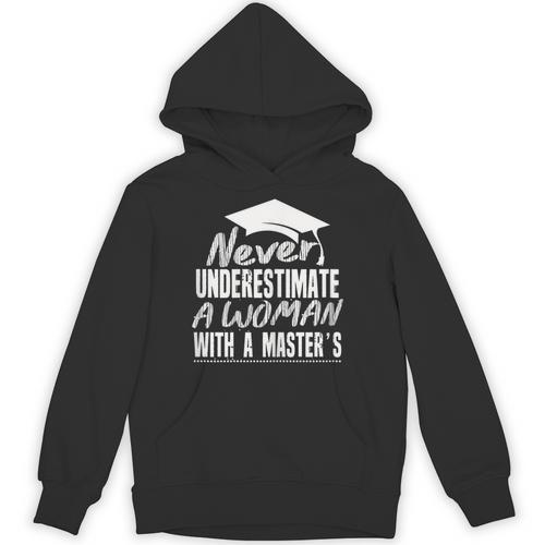 Master's Graduation Shirt For Women With Masters Degree Unisex Hoodie - Best Gift Smart