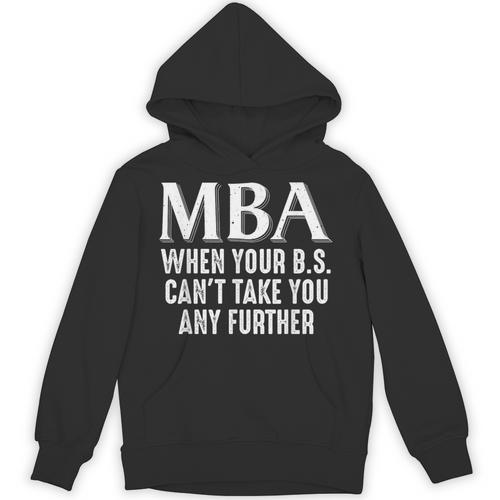 MBA For Men Women Master Degree Graduation Day Unisex Hoodie - Best Gift Smart