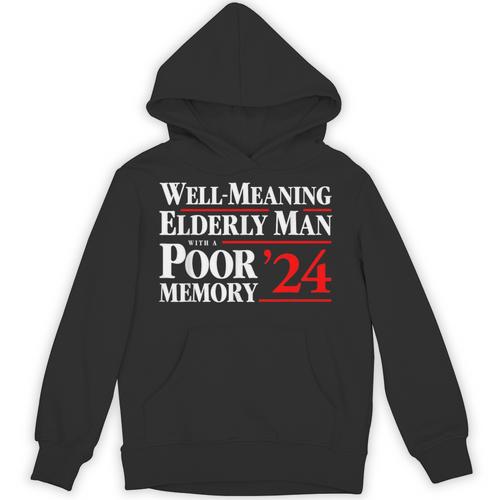 Well Meaning Elderly Man With A Poor Memory 2024 Unisex Hoodie - Easessy