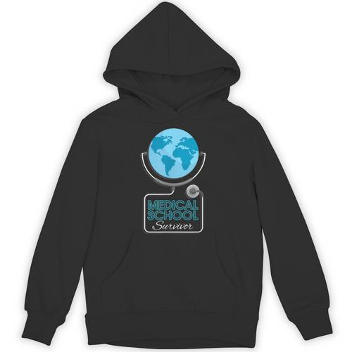 Medical School Survivor Med Graduation Unisex Hoodie - Best Gift Smart