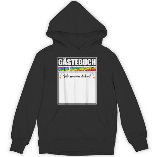 Meine Jugendweihe Guest Book Colourful Wir Waren Dabei MäDchen German Unisex Hoodie - Bookorys
