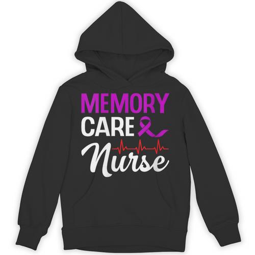 Memory Care Nurse Medical Assistant RN Student Unisex Hoodie - Easessy