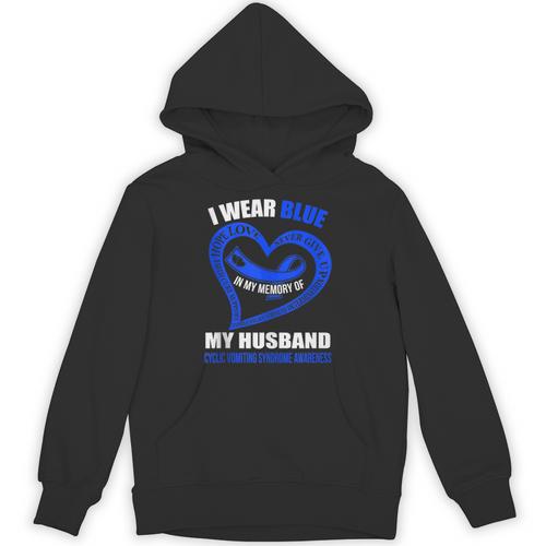 In My Memory Of My Husband CVS AWARENESS Unisex Hoodie - Easessy