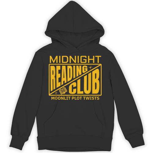 Midnight Reading Club Night Owl Book Readers Unisex Hoodie - Bookorys CA