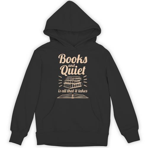 Mindfulness Reading Book Nerd Book Lover Bookworm Introverts Unisex Hoodie - Raresse