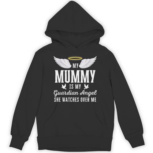 My Mummy Is My Guardian Angel In Loving Memorial Memory Tee Unisex Hoodie - Easessy