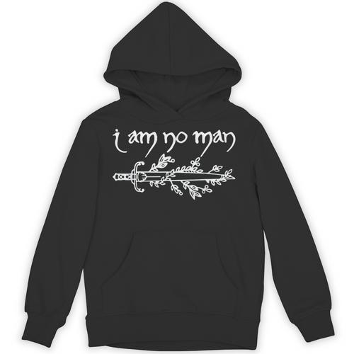 I Am No Man Reading Fandom Literature Book Lover Librarian Unisex Hoodie - Bookorys CA