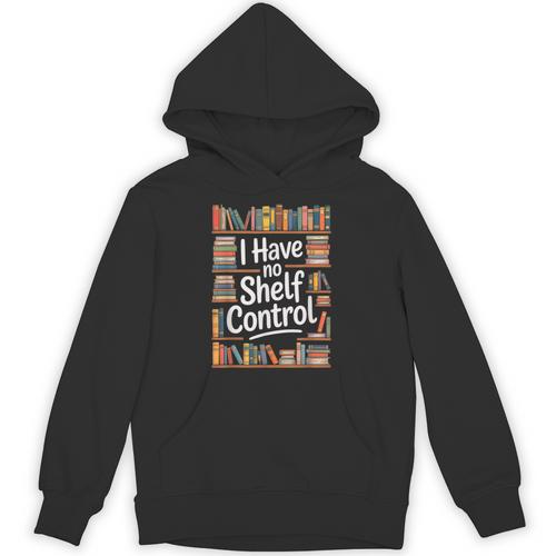 I Have No Shelf Control Book Lovers Vintage Floral Unisex Hoodie - Bookorys