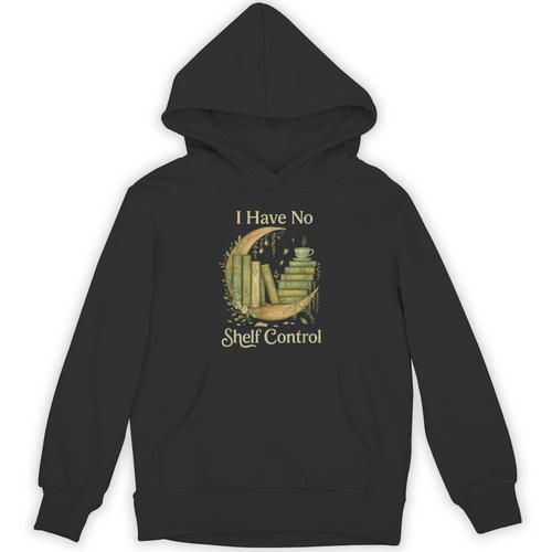 I Have No Shelf Control Moon Books Cottagecore Unisex Hoodie - Bookorys