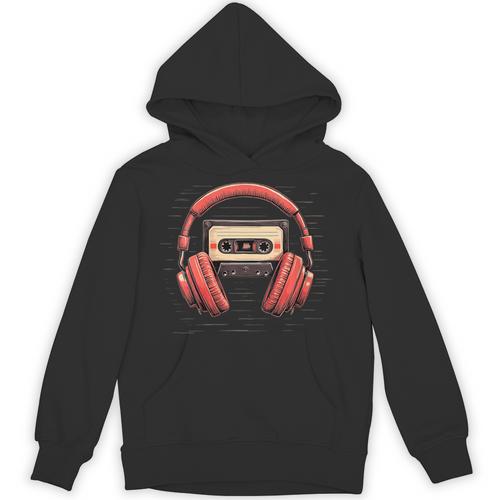 Nostalgia Cassette Men Women 80s 90s Retro Mixtape Tape Unisex Hoodie - Figerry