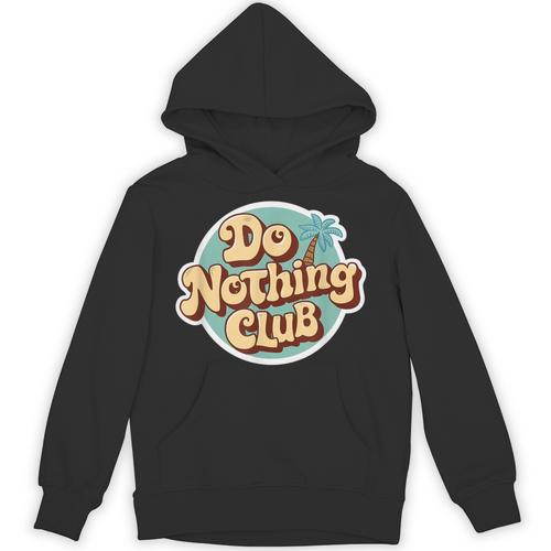 Do Nothing Club Lazy Introvert Gen Y Millennials Unisex Hoodie - Raresse