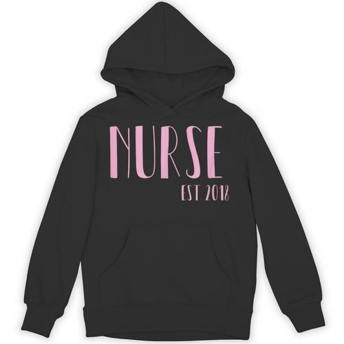 Nurse Est 2018 New Nurse Graduation Shirt Unisex Hoodie - Best Gift Smart