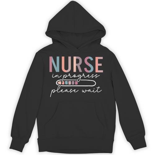 Nursing Student Nurse Appreciation Modern Classic Lace Embellished Nurse Graduation Female -Adults Small Unisex Hoodie - Best Gift Smart