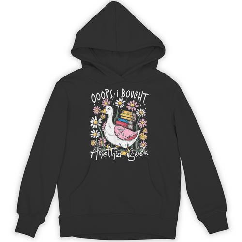 Oops I Bought Another Book Goose Bookish Unisex Hoodie - Bookorys