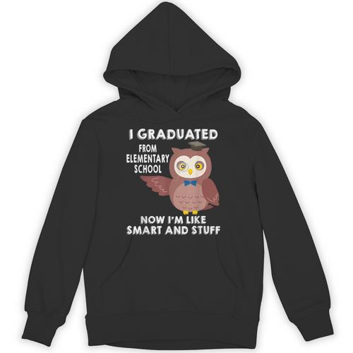 Owl Elementary Graduation Shirt-6th Grade Graduation Unisex Hoodie - Best Gift Smart