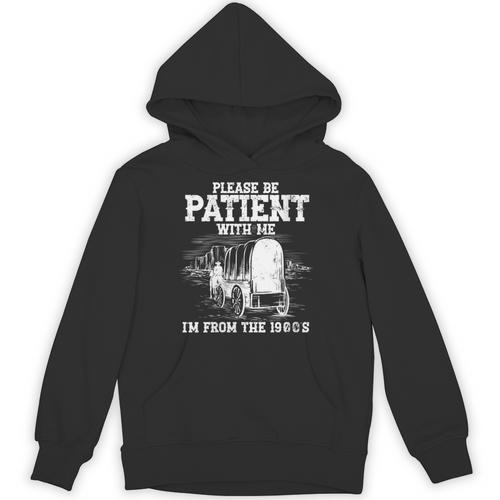 Patient With Me I'm From The 1900s Oregon Vintage Unisex Hoodie - Figerry