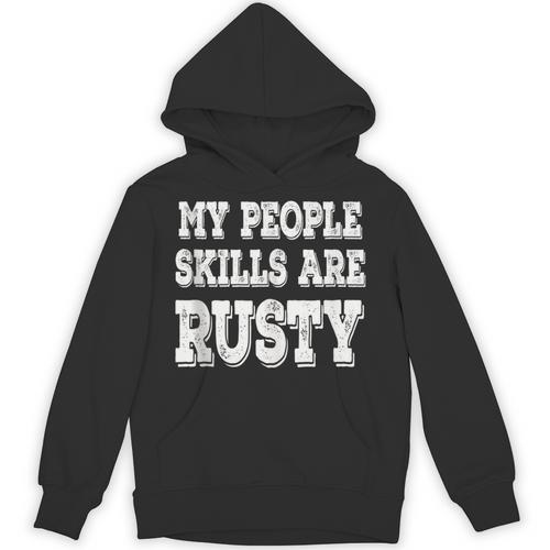 My People Skills Are Rusty Introvert SPN Moments Unisex Hoodie - Raresse