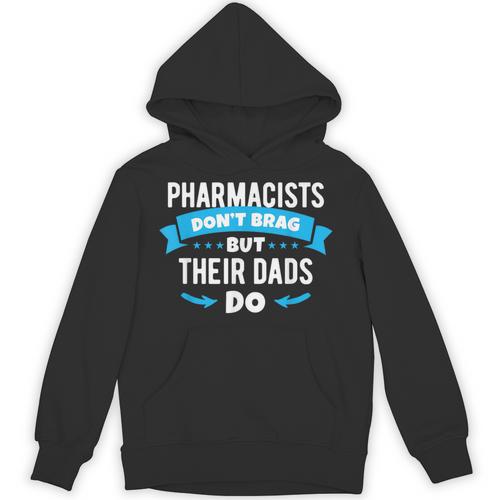 Pharmacy Graduation Pharmacist Pharmd Parent Grad Dad Brag Unisex Hoodie - Best Gift Smart