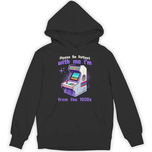 Please Be Patient With Me I'm From The 1900s Gamer Gaming Unisex Hoodie - Figerry