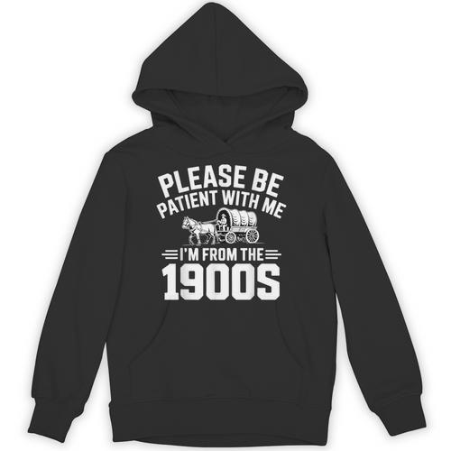 Please Be Patient With My I'm From The 1900s Retirement Unisex Hoodie - Figerry