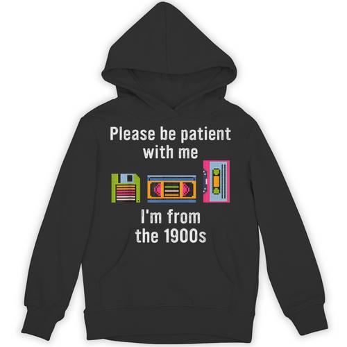 Please Be Patient With Me I'm From The 1900s Video Tape Unisex Hoodie - Figerry