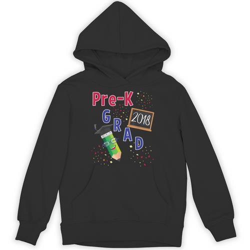 Pre Kindergarten Graduation 2018 Fun Graduate Shirt For Kids Unisex Hoodie - Best Gift Smart