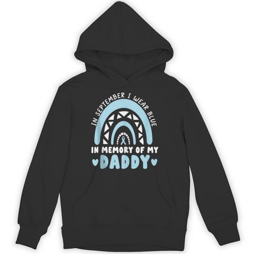 Prostate Cancer In Memory Of My Daddy Prostate Cancer Unisex Hoodie - Easessy